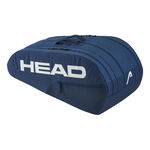 HEAD HEAD Base Racquet Bag L Rackettas 9 stuks - donkerblauw
