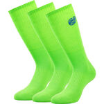 BIDI BADU Kleding BIDI BADU Matayo Crew Tech Sportsokken Verpakking 3 Stuks Heren-Neongroen,Blauw