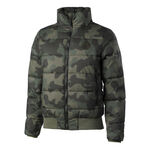 Quiet Please Kleding Quiet Please Camou Supercourt Donsjack Dames-Olijf,Kaki