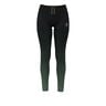 Print Tight Dames-Zwart,Groen