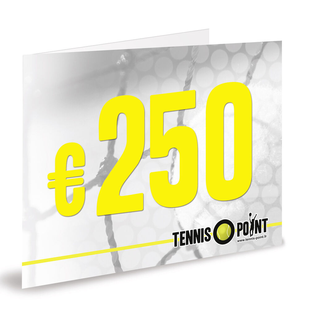 Tennis-Point 250 Euro Tegoedbon
