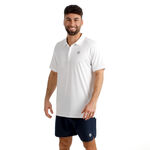 BIDI BADU Tenniskleding BIDI BADU Crew 2.0 Polo Heren-wit