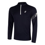 ASICS Kleding ASICS Icon 1/2 Zip Hardloopshirt Heren-Donkerblauw