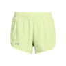 Fly By 3in Hardloopshorts Dames-Groen