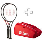 Wilson Racketpakket Wilson Clash 100 V3.0 Tourracket