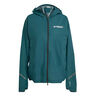 Terrex XPR Light Rain Hardloopjas Dames-Petrolblauw