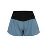 Multi Pocket Hardloopshorts Dames-Petrolblauw