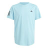 Club 3 Stripes T-shirt Jongens - turkoois, 